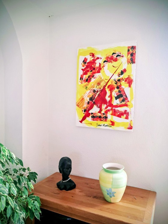 Image 1 of Enzo SAN MARCO - Rising Heat - Artist's painting