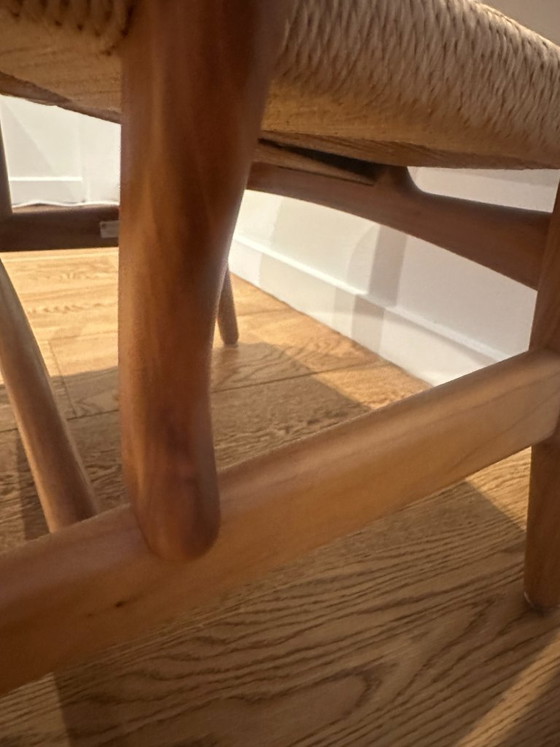 Carl Hansen & Son CH22 Fauteuil - Eiken Geolied – Carl Hansen & Søn, Paper, Wood (photo 6 of 6)