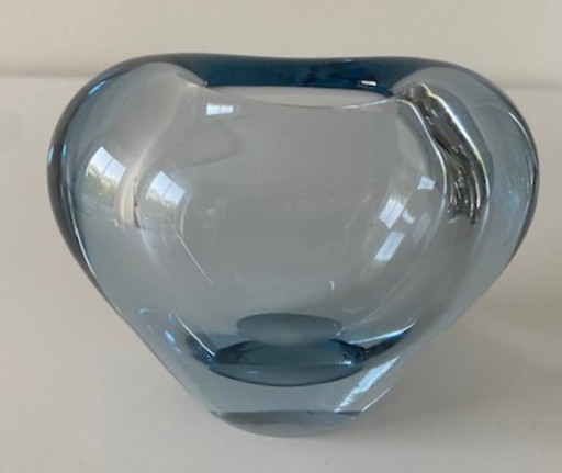 Holmegaard Denmark 2 beautiful "Minuet" vases Per Lutken