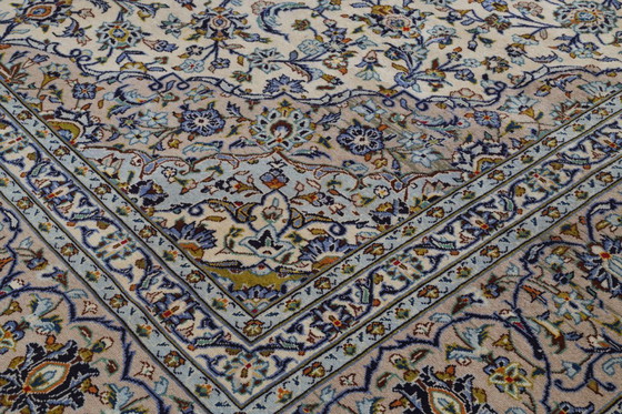 Image 1 of Perzisch tapijt Kashan 4.20 x 3.02 Oosters tapijt fijn nr. 24615