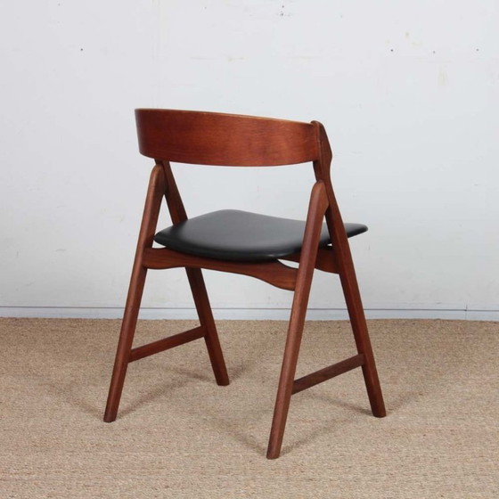 Image 1 of Pair of chairs by Henning Kjaernulf for Boltinge Stolefabrik, 1960