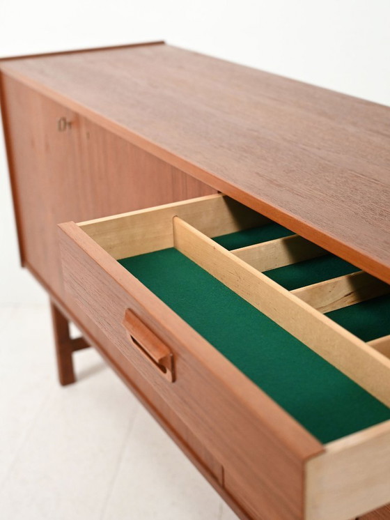 Image 1 of Scandinavian 1960s Sideboard with Projecting Handles