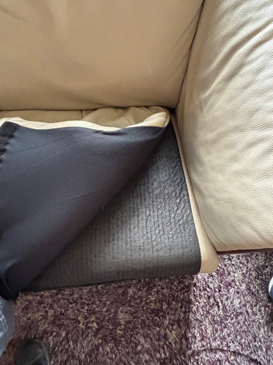 Image 1 of Ekornes leren bank 