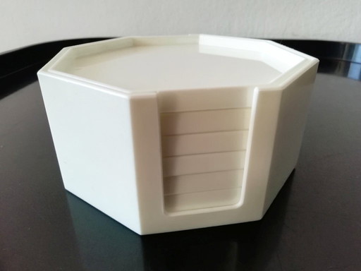 Posavasos geométricos vintage