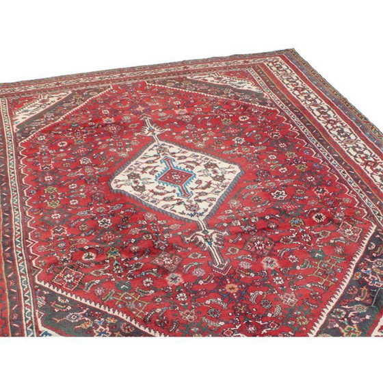 Image 1 of Handgeknoopt Perzisch tapijt Hamadan Patina 305x188