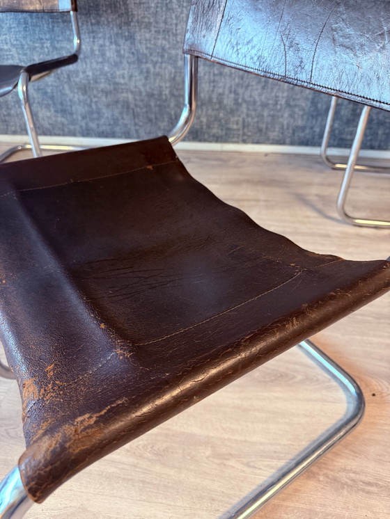 Image 1 of 3 Vintage Mart Stam S 33 Cantilever Chairs for Thonet
