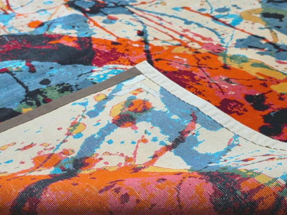Alfombra sin título de Sam Francis – Lana sedosa sobre algodón, anudada a mano (200x300cm) – Wool (photo 8 of 10)
