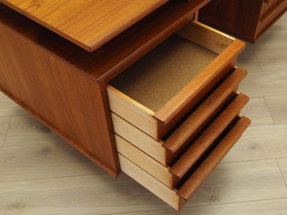 Image 1 of Scrivania in teak, design danese, anni '70, prodotta in Danimarca