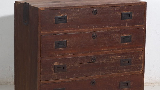 Commode japonaise antique - Période Meiji / Taishō (env. ) #50 – Iron (photo 3 of 40)