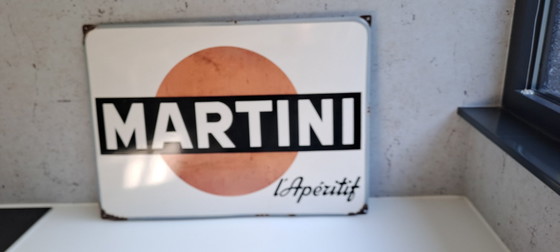 Martini enamel sign from the '60s – Decorative Objects, Iron (photo 3 of 5)
