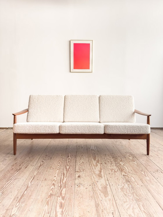 Image 1 of Canapé 3 places Arne Vodder modèle FD 164 pour France & Daverkosen, design danois