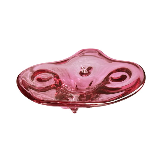 Image 1 of Large Platter, Designed by J. Hospodka, Chribska Sklarna, Czechoslovakia, 1960s