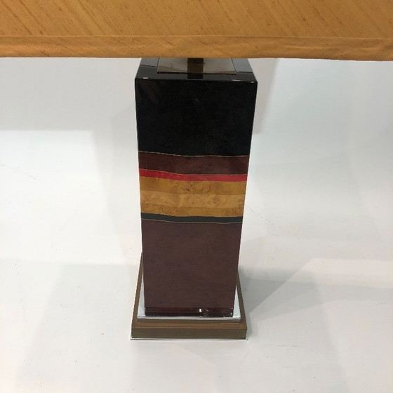 Image 1 of Jean-Claude Mahey tafellamp uit de jaren 70, Franse Hollywood Regency-stijl, mid-century