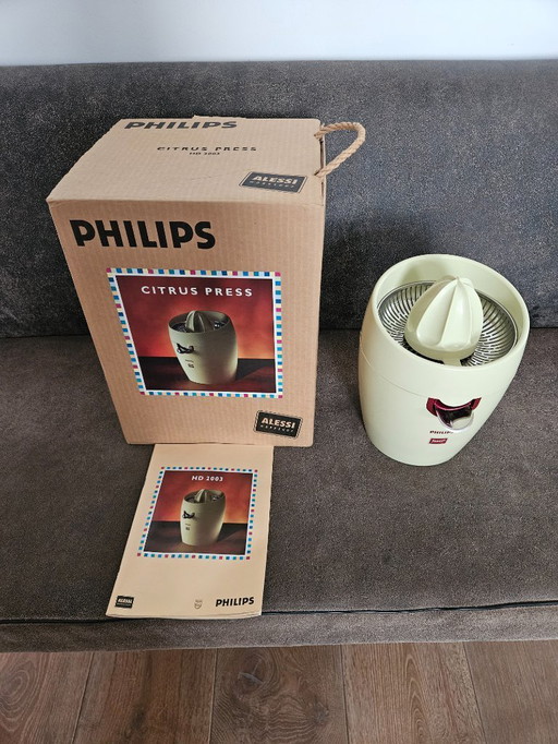 Alessi Zitruspresse, neu in Originalverpackung.