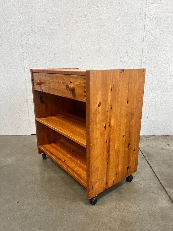 Image 1 of Vintage Audio Furniture, Cabinet, Pin, Pull-out Leaf, 1970's / 1980's