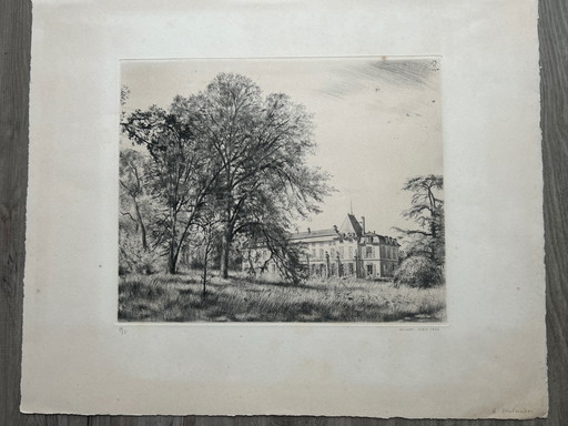Etching Michel Ciry