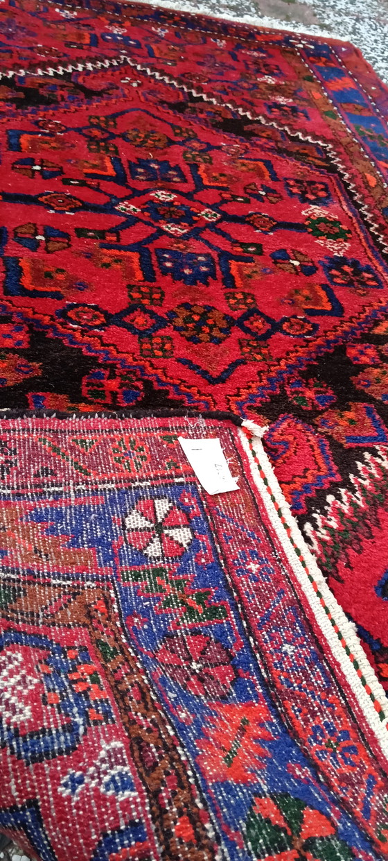 Image 1 of Hand-knotted vintage Persian rug 223x132cm