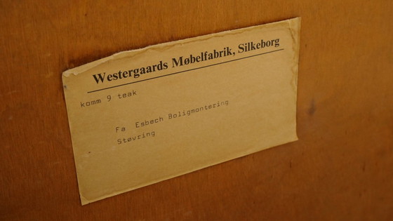 Image 1 of Commode danoise vintage | Teck | 6 tiroirs | 101 cm