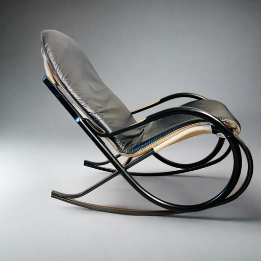 Sedia a dondolo "Nonna" Paul Tuttle per Strässle International, Svizzera