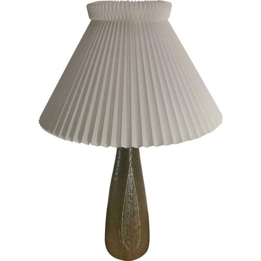 Lámpara vintage de gres esmaltado de Royal Copenhagen Gerd Bogelund Celadon, 1960