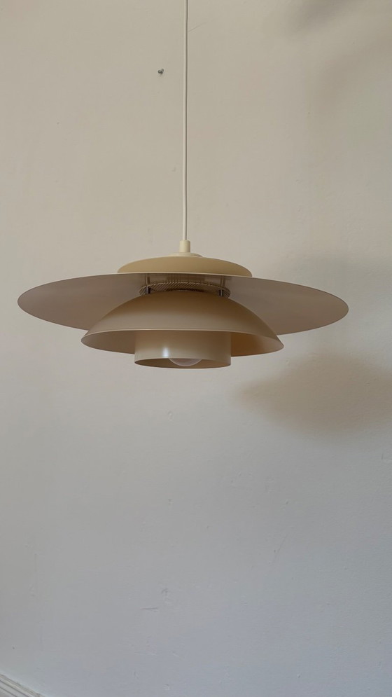 Vintage hanglamp – Scandinavisch design uit het midden van de vorige eeuw – jaren 60/70 – Hanglampen, Metal (photo 3 of 13)