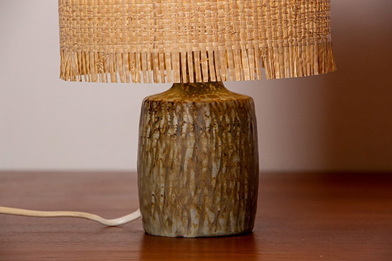 Image 1 of Zweedse vloerlamp van keramiek uit de "Rubus" serie van Gunnar Nylund voor Rörstrand 1960.