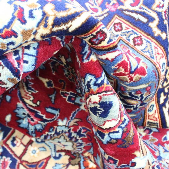 Image 1 of Handgeknoopt Perzisch tapijt - Keshan tapijt 376x289