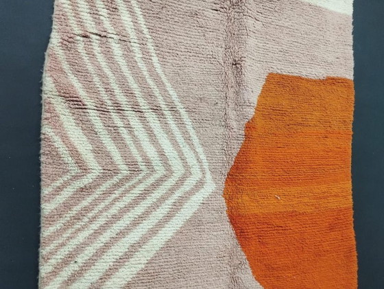 Image 1 of Tapis marocain en laine naturelle  250cmx150cm