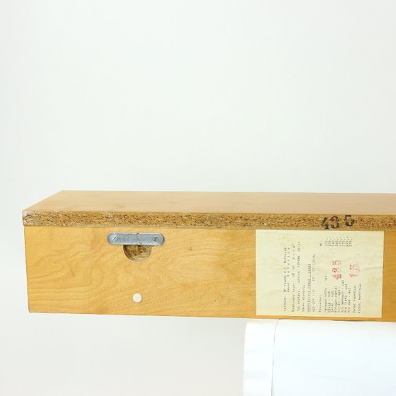 Image 1 of Floating Shelf In Birch By Up Zavody, Czechoslovakia 1986