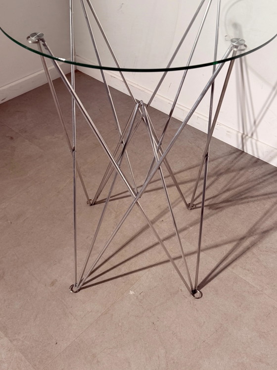 Bjart Klappbarer Glas-Beistelltisch – Beistelltische (photo 2 of 5)