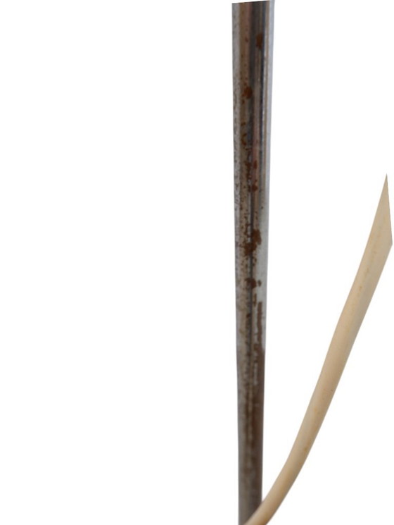 Image 1 of Lampada da terra di metà secolo con paralume in plastica