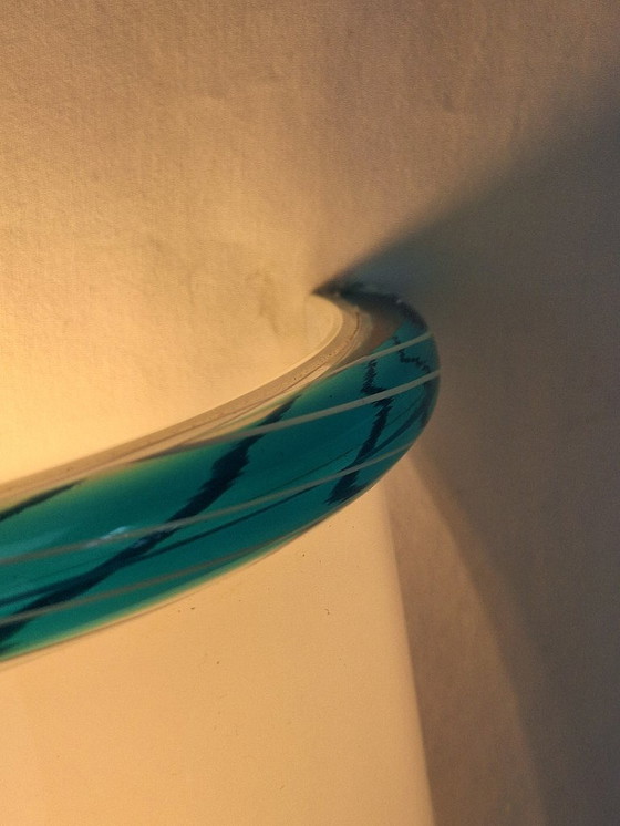 Image 1 of Art Deco handgeblazen Murano glazen wandlamp
