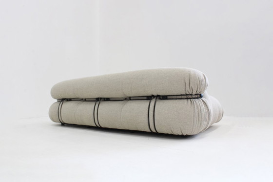 Image 1 of Soriana 3-seater sofa by Afra & Tobia Scarpa for Cassina Italy