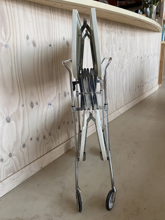 Image 1 of Kartell Folding Trolley Table/Coffee Table/Serving Trolley