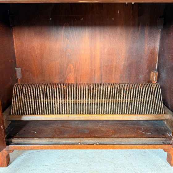 Image 1 of Mueble de audio Art Déco con cajón extraíble