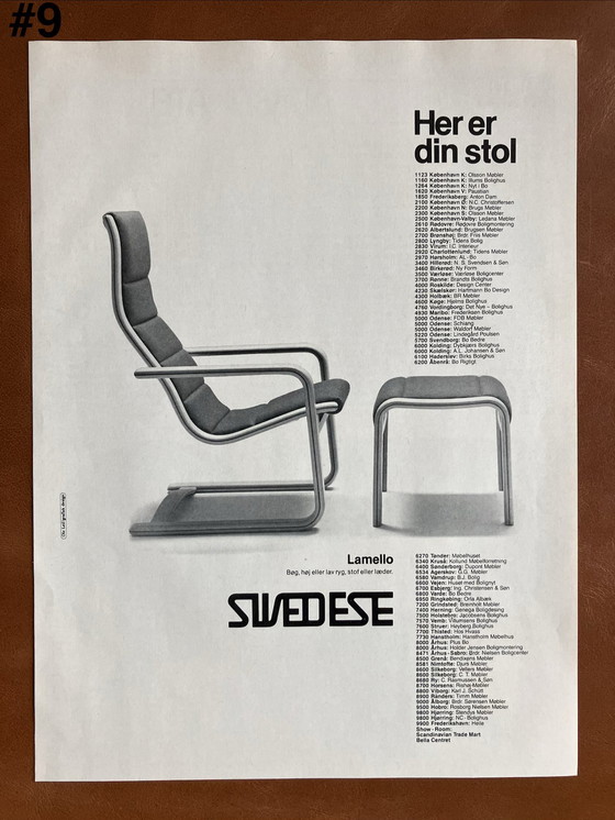 Image 1 of Materiale pubblicitario dal design vintage anni '80 e '90
