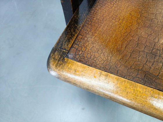 Image 1 of Rares bancs de cinéma en bois de hêtre tchécoslovaques des années 1920