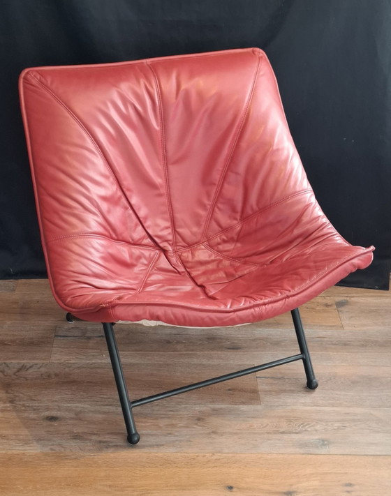 Poltrona Vintage Molinari Teun van Zanten – Poltrone, Metallo, Pelle (photo 5 of 13)