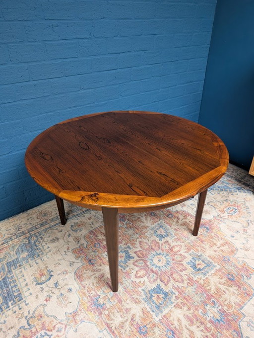 Vintage extendable dining table, rosewood, 1960s