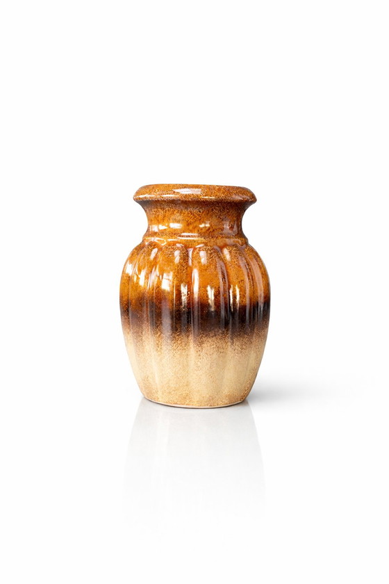 Image 1 of Vintage Scheurich Keramik vase set – model 208-21 & 202-15 – ca. 1960