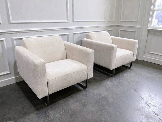 Image 1 of 2x Poltrone Artifort Mare – Nuova tappezzeria! - René Holten