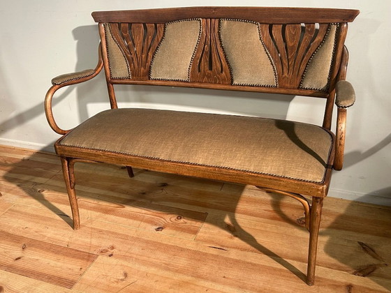 Image 1 of Conjunto de salón Josef & Jacob Kohn Art Nouveau Viena