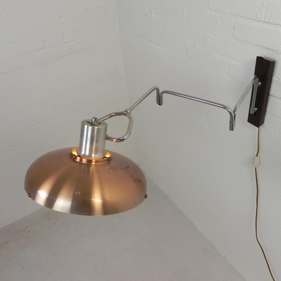 Image 1 of Wall Lamp With Swivel Arm, Lakro, 1960s