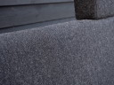 Havee Cloak Stone | 2,5-Sitzer-Designersofa | Anthrazitfarbene Wolle