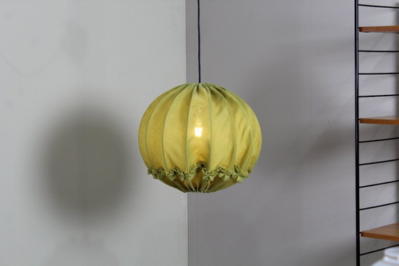 Image 1 of Vintage hanglamp jaren '70 groen
