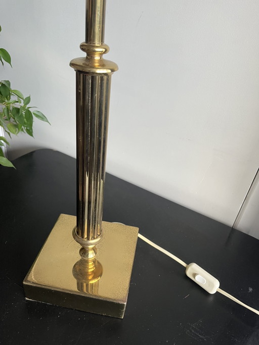 Vintage Volmer Table Lamp Brass