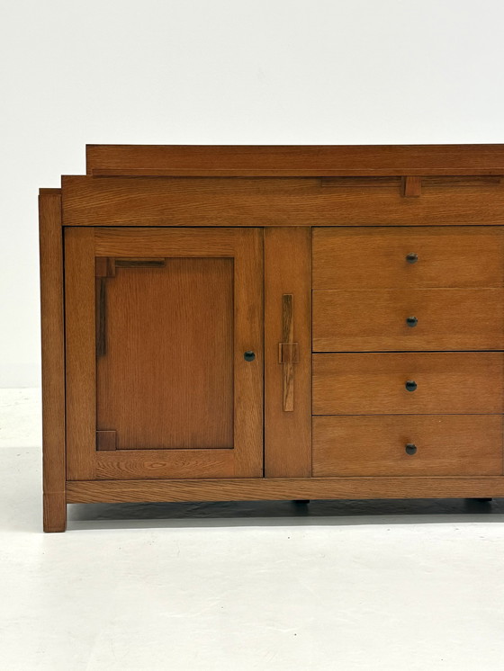 Image 1 of Kersenhouten Art Deco dressoir 