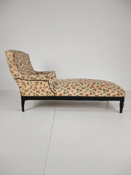 Image 1 of Chaise longue/diván francés del siglo XIX