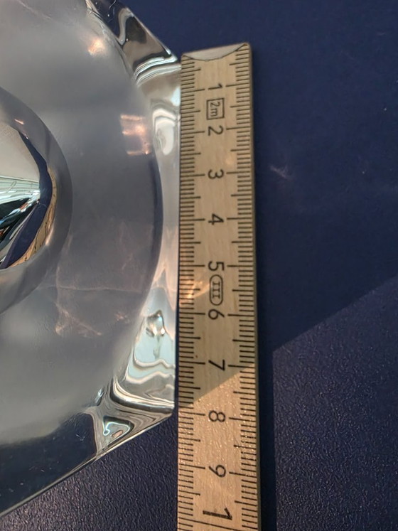 Image 1 of Suspension vintage chromée avec verre
