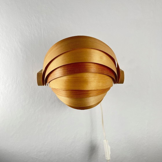 Image 1 of Translandia Duo Wall Lamp in Pine, Denmark, 1960-70